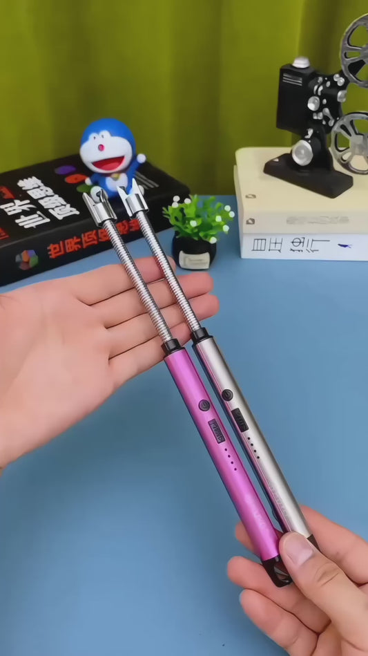 360° Flexible Electric Rechargeable Type - C Kitchen Lighter ( FREE DELIVERY )